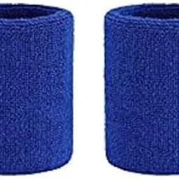 care 'n' touch CARE N TOUCH Gym Wrist Band for Men and Women - Cotton Wristband, 2.5 inch (Blue)-picture-11