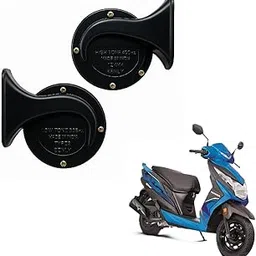 Premium Dual Wind Tone Horn for Dio & Other Bikes & Cars | Loud Sound | 12V Electric Horn Set-picture-12