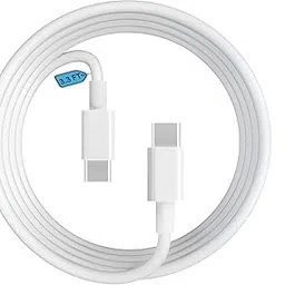 Samsung 25W Original Type C to C 3.3 FT Fast Charging USB C Cable High-Speed & Data Transfer Compatible with Samsung Galaxy M15,F15,A15,A14,M14,F14,M34,F34,A34,A54,S21 Fe 5G,S22,S23 Type-C Cord,White-picture-26