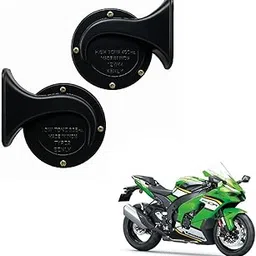 Premium Dual Wind Tone Horn for Ninja ZX-10R & Other Bikes & Cars | Loud Sound | 12V Electric Horn Set-picture-11