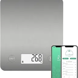 Aniex Smart Food Scale with Nutrition Calculator, Digital Weight in Grams and Ounces, 19 Nutrients Tracking App-picture-43