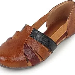 selbro round toe Flat fashionable womens & girls sandals for casual and formal wear SND-12-picture-43