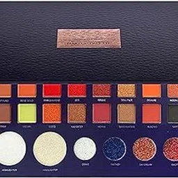 CVB 38-Color Makeup Palette with Highlighter – Vibrant Eyeshadow & Highlighting Palette for Stunning Eye Looks-picture-34