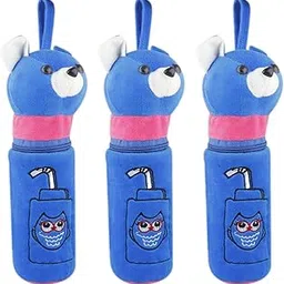 Ssimpex Soft Plush Baby Bottle Cover | Cute Feeding Bottle Holder | Warm Insulated Bottle Cover for Newborns & Toddlers | Multicolour Pack4 (324-picture-26