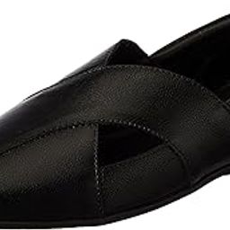 lee cooper Men's LC6185E Leather Formal Shoes_LC6185E_Black_45-picture-43