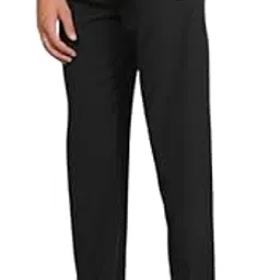 Men's Loose Fit Lower/Track Paint Solid Color Casual and Comfortable for Outdoor Activities Black-picture-51
