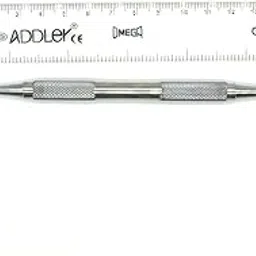 ADDLER Dental Root PICK Elevator 2F/3F Instrument, Serrated Double Ended, 6 MM Handle. No Slip. No Rust Autoclavable Qty 1-picture-18