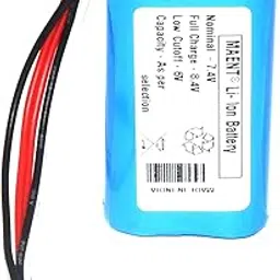 MAENT® 1Pcs Protected 7.4V Premium Lithium ion Rechargeable Battery for Bluetooth Speaker Toy srs-xb30 SRS xb 20 and Others - M3 (2500 mah)-image-81