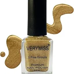 Verymiss Premium Nail Polish 9.5ml - Twinkle Gold-picture-28