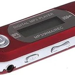 MagiDeal 4GB MP3 USB Music Player with LCD Screen FM Radio Voice Recorder Red-picture-32