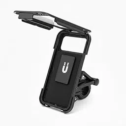 Spellbound Tech Motorcycle Phone Mount, Waterproof Mobile Holder with 360° Rotation, Universal Touchscreen Compatible Stand for Bikes (Black)-image-28