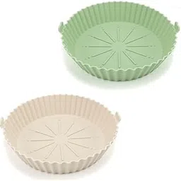 Silicone Air Fryer Liner, Round Baking Tray, Reusable Cooking Oven Accessories Ideal for Home-picture-16