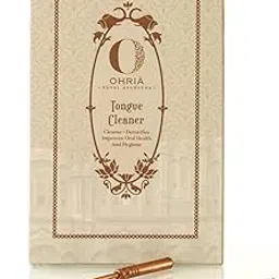 Ohria Ayurveda Pure Copper Tongue Cleaner | Ayurvedic Oral Hygiene Cleanser | Removes Toxins, Reduces Bad Breath & Improves Oral Health (Pack of 1)-picture-12