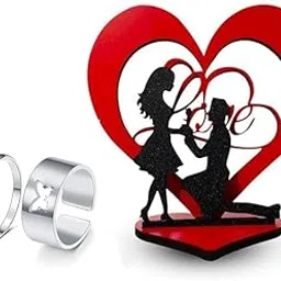Niya Krafts Gifts for Girlfriend, Wife, Love - Marriage Anniversary Gift Valentine Gift for Girlfriend with Butterfly Ring-image-54