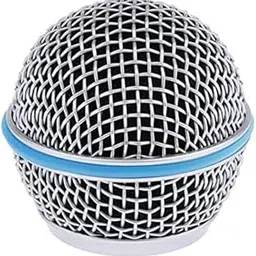 ATORSE 4xReplacement Blue Steel Mesh Microphone Grill Head Parts Accessory BETA 58A-picture-14