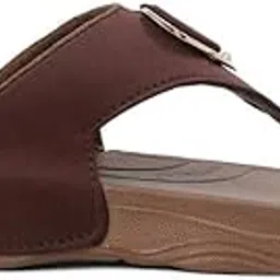 Cozy Wear Women Flats (Brown, 8) | Flats for Women | Synthetic-picture-34