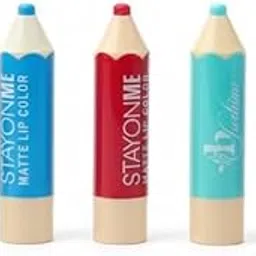 Pencil Shaped Lip Balm Set, Multi-Colored Crayon Design, Pack of 5-picture-43