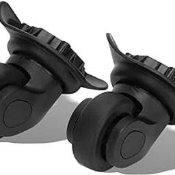 eimsoah Single Row Outdoor Universal Wheel, Luggage Wheels Replacement Kit, Pair of Drawbar Box Luggage Suitcase Baggage Cases Accessory-picture-24