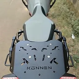 Konnen® Top Rack Plate Compatible with Royal Enfield Himalayan 450 Compatible for Top Boxes (Black, Pack of 1)-picture-38