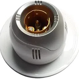 Generic Electrical Round Plate with Holder - White (1 Plate + 1 Batten Holder)-picture-19