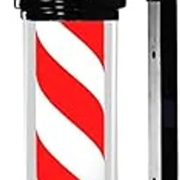 26.8" Barber Pole Light Classic Signs LED Barber for Indoor Salon Barbershop red white | Salon & Spa Supplies | Salon & Spa Equipment-picture-29