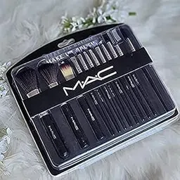 Premium Makeup Brush Set Of 12 Pieces For Professional Party Makeup Foundation Eyeshadow Ebbrow mascara Brushes Face Powder Brush (Multicolor)-picture-33