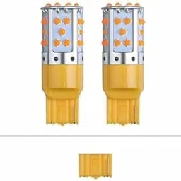 UBH T20 W21W WY21W 7440 Amber LED Turn Signal Bulbs | 35 SMD | Canbus Error-Free | Super Bright Indicator Lamps | No Hyper Flash | Pack of 2-picture-24
