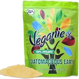 Veganie-x Organic Diatomaceous Earth for Crawling Insects - Natural, Safe, Pure and Non-Toxic Pest Control Solution (1 Kg, Pack of 1)-image-10