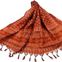 traditions bazaar Women's Polka Dots Printed Art Silk Dupatta-picture-23