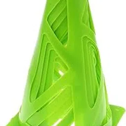 Loom Tree 5 Pieces 9 PE Sport Training Traffic Cone for Soccer Football Basketball Green-picture-52