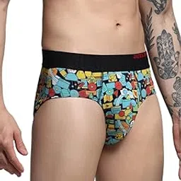 jack & jones Men's Cotton Blend Classic Cartoon Briefs-picture-33