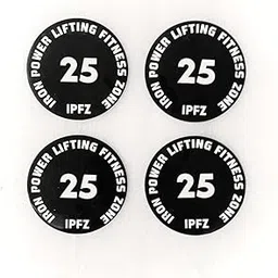 DUMBELLS STICKER LABEL MARKA NUMBER 25kg-image-0