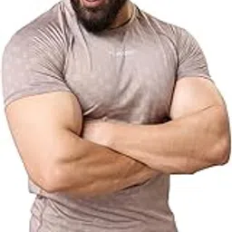 fuaark Men's Astral Round Neck Slim Fit Active Wear Gym & Sports T-Shirt-picture-43