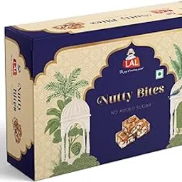 Lal Sweets Sugarless Nutty Bites 400Gram|Almonds, Cashew Nuts, Pistachio And Wet Dates|Dryfruit Mixed Mithai-picture-18