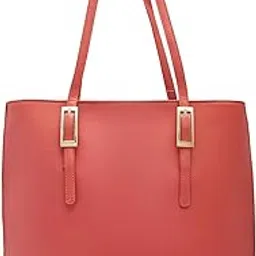 caprese Jenny Tote Bag, Medium-Blush | Stylish Handbag for Women | Spacious, Versatile Office & Daily Essentials Tote | Top Zip Closure-picture-26