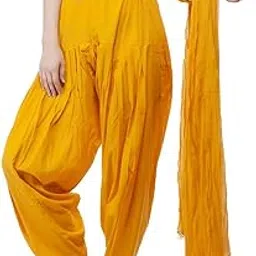 branded filter products Women's Readymade Patiala Salwar With Dupatta Set (Free Size)-picture-45
