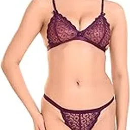 nice zoom Karishma Women's Cotton Blend Bra and Panty Set, Free Size, Black, Regular Fit-picture-20