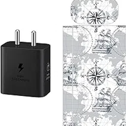 90STETHIX - Compatible for Samsung 3.0 Type C (25W) Charger - Charger/Adapter Skin Wrap (63)-image-45