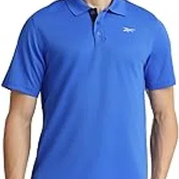 reebok Men's Solid Regular Fit T-Shirt image 1