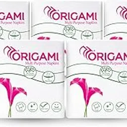 Origami Multi Purpose Napkins - Pack of 5- (500 Pulls, 100 Pulls Per Box)-picture-14