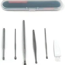 Graidient span 6-Piece Stainless Steel Ear Cleaning Kit – Safe, Reusable & Effective Ear Wax Remover-picture-40