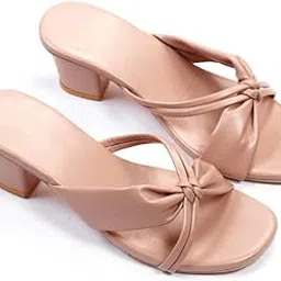 kaniza Women & Girls detailed Strap Stylish Fashion Sandal Block Heels-picture-39