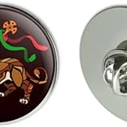 graphics & more Lion of Judah Bible Metal 1.1" Tie Tack Hat Lapel Pin Pinback-picture-26