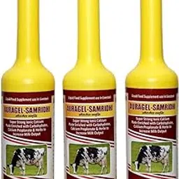 Pharma Calcium For Cow | ALL ROUND MultiVitamin & Calcium Tonic For Cow For Milk Booster | Calcium Liquid Supplement For Cows | Improve Metabolism, Digestive System, Blood Calcium Level (Pack of 3)-picture-22