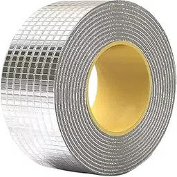 ZUNBELLA Pack of 1-Roof Waterproofing Tape | Heat & Cold Resistant Roofing Sheet For House | [ 2 Inch ] Leak-proof Aluminum Tape | Strong Adhesive Tape For Wall | Sealing Joint, Insulating Ductwork-picture-12