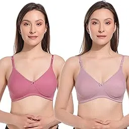 viral girl Women's Cotton -Hosiery Soft Lightly Padded Full Coverage Bra (Pack of 2)(Spacer)-picture-13