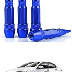 LOVMOTO 4PCS Spiked Shape Tire Valve Stem Caps, Aluminum Car Air Stem Cap, Universal Tire Valve Stem Covers for Cars, SUV, Trucks, Bikes, Motorcycles Comfortable with Ci-ty-image-72