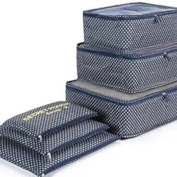 6pcs/set Travel Organiser Storage Bags Portable Luggage Organiser Clothes Tidy Pouch Suitcase Packing Laundry Bag Storage Case| SB-P10183-image-23