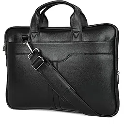 fatmug Men's Laptop Messenger Shoulder Bag - Office & Business Trips - Expandable Bottom - Multi-picture-27