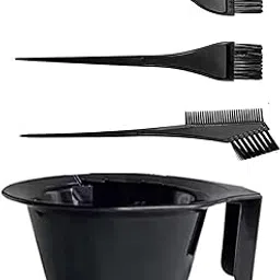 Hair Dye Color Brush & Bowl Set | 4-Piece Hair Tinting & Coloring Kit | Mixing & Application Tools-picture-15